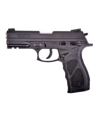 PISTOLA TAURUS TH9 NEGRA 9MM PB 17 DISPAROS 2 CARGADORES