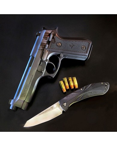 PISTOLA TAURUS 92 NEGRA 9MM 17 DISPAROS