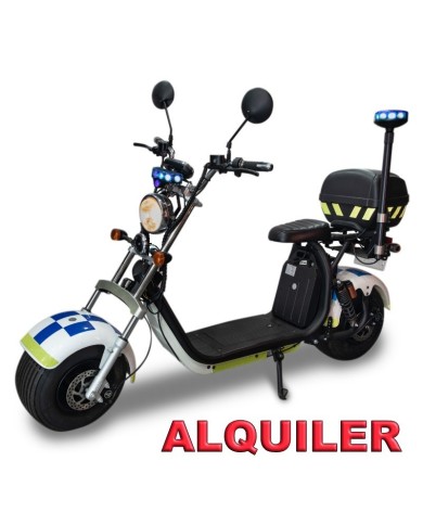 ALQUILER DE CICLOMOTOR ELECTRICO POLICIAL