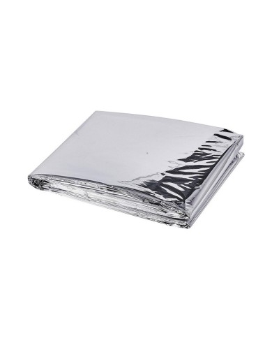 MANTA TERMICA COLOR PLATA (210X130CM)
