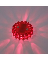 MALETÍN DE BALIZAS MAGNETICAS RECARGABLES DE SEÑALIZACION VIAL ROJO/NARANJA