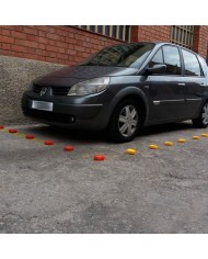 MALETÍN DE BALIZAS MAGNETICAS RECARGABLES DE SEÑALIZACION VIAL AZUL